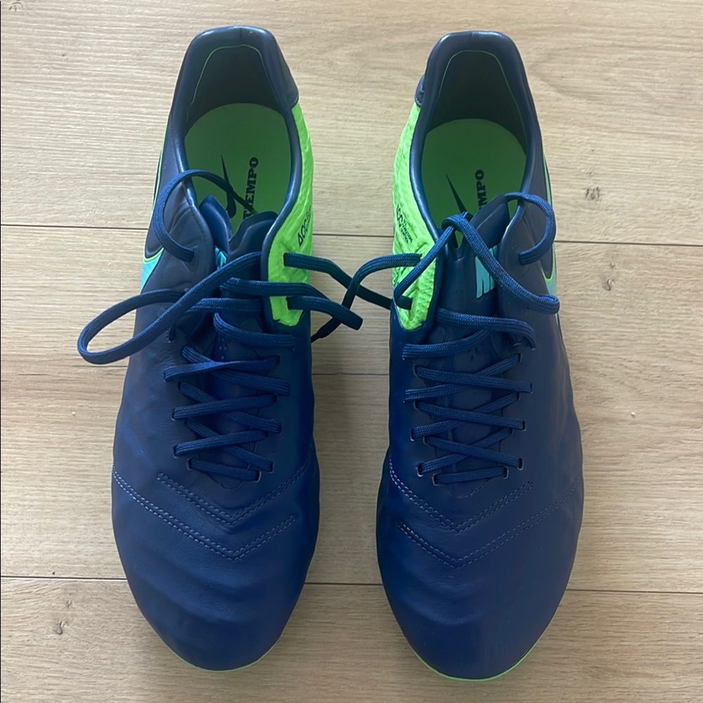 Nike Tiempo Legend VI Navy SG - Football Boots/Cleats
